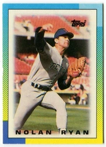 1990 Topps Mini #39 Nolan Ryan Texas Rangers - Foto 1 di 2