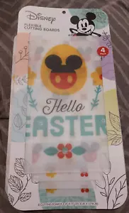 Nuevo Disney Tablas de Cortar Flexibles Paquete de 4 Mickey Mouse Hola Pascua - 3808 - Imagen 1 de 5