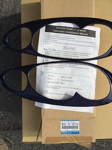 01 - 05 Mazda Miata Head light covers bezels Strato Blue OEM NEW NO66 V4 355F 38 - Picture 1 of 1