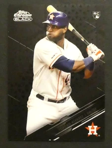 Topps 2020 cromo negro novato radiocontrol Yordan Álvarez #96 Houston Astros - Imagen 1 de 10