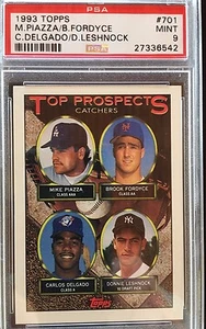1993 Topps Mike Piazza #701 Baseball Card - Bild 1 von 1