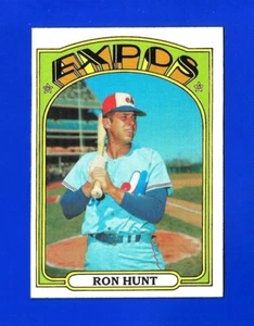1972 Topps Baseball Set Break #110 Ron Hunt Mint Montreal Expos (SB1) - Bild 1 von 2