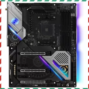 Asrock Taichi AMD AM4 X570 ATX DDR4-SDRAM Motherboard - Imagen 1 de 3