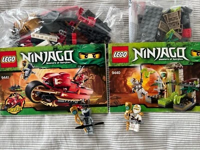 LOTE LEGO NINJAGO - SANTUARIO VENOMARI Y CICLO HOJA DE KAI Y USADO CASI COMPLETO Foto 1 de 4