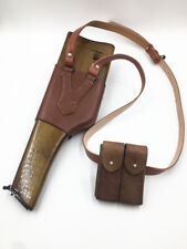 WW2 GERMAN ARMY C96 MAUSER BROOMHANDLE HOLSTER AND Original Ammo Pouch SET