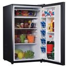 Kenmore 4.3 cu-ft Refrigerator Black Reversible Door Adjustable Glass Shelves