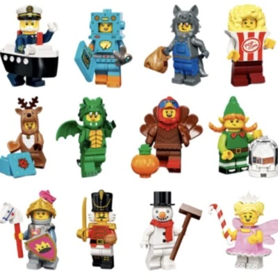 Lego Series 23 Holiday Collectible Minifigures 71034 New Sealed 2022 You Pick! - Image 1 of 4