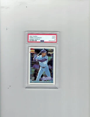 1991 Topps Desert Shield Terry Shumpert #322 in PSA 9  condition - Image 1 of 2