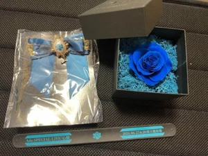 Ado Shinzou Live Goods 3-piece Set VIP Limited Edition Novelty Blue 2024 USED - Picture 1 of 12