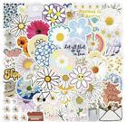 Daisy Sticker 50 Pack Fun Cute Flower Love Decals Waterproof Adhesive Boho New