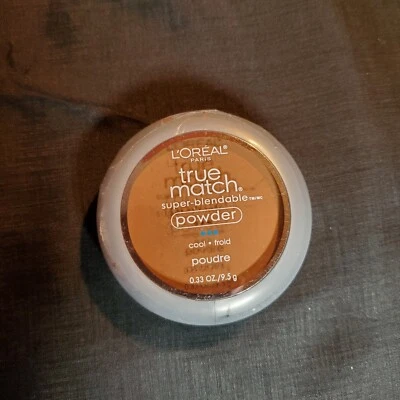 L'oreal True Match Super-Blendable Powder C8 Cocoa w/ Mirror & Applicator - Image 1 of 2