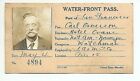 1910/20~WATER-FRONT PHOTO ID EMPLOYEE PASS~PORT OF SAN FRANCISCO