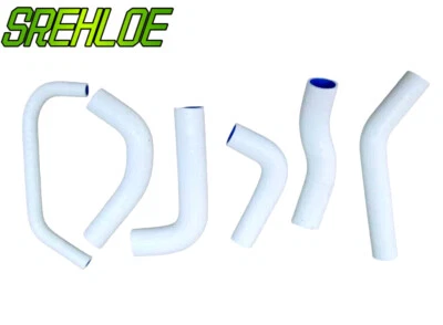 Manguera de radiador de silicona blanca para Honda XR650R XR650 RE01 2000-2009 2008 2007 06 Foto 1 de 4