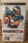 Sony PSP Portable Madden 06 Football Game Disk In Case With Manual 2005
