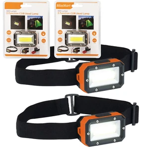 2 X COB LED Antorcha Cabezal Impermeable COB Faro Antorcha Luces de Trabajo Barra - Imagen 1 de 7