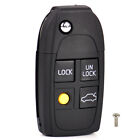 4Button Flip Key Shell Remote Case Fob Blank Fit for Volvo S40 V40 C70 S60 S80~
