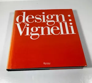 Vintage DESIGN: VIGNELLI Book by Lella & Massimo Vignelli Published by Rizzoli - Picture 1 of 3