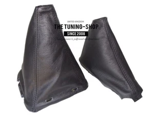 Shift and Ebrake Boot For Nissan Frontier D40 2006-12 Frames 210mm Leather - Picture 1 of 6