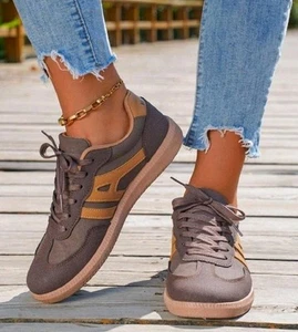 Zapatos informales para correr para mujer Entrenadores de monopatín Talla 8 - Imagen 1 de 12