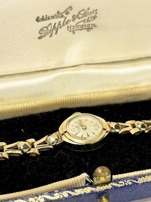 Reloj Manual AVIA 9ct Oro Damas Vintage Años 60 *EN CAJA* Foto 1 de 4