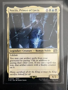 Noctis Prince of Lucis #235 NM Final Fantasy MTG Magic Rare Card Esper EDH FFXV - Picture 1 of 2