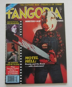 VTG 1980 FANGORIA Iss #9 "Motel Hell" Cover, 1st Preview of The Howling, Preown - Picture 1 of 4