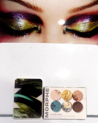 Morphe  Python Code Eyeshadow Palette 6 Shimmer Shades*IMPERFECT* SEE PICTURES - Image 1 of 3
