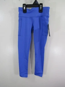 New Athletic Works Core Legging Size XS 4 5 Girls Blue Pockets - Picture 1 of 6