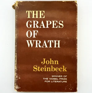 The Grapes Of Wrath by John Steinbeck, Viking Press 1939 Hardcover - Picture 1 of 13