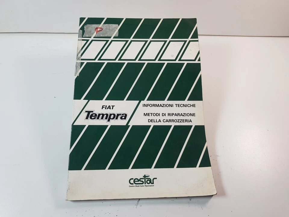 Manuale officina Fiat Tempra dati tecnici e metodi riparazione carrozzeria ed 91 - Immagine 1 di 4