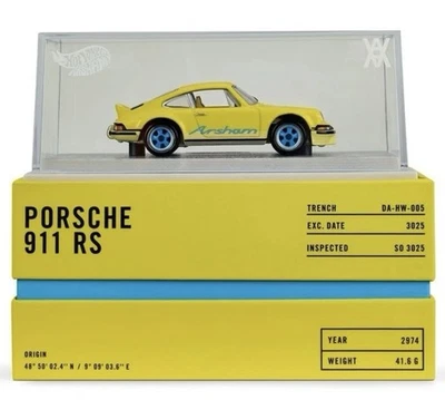 Hot Wheels x Daniel Arsham 1973 Porsche 911 RSA RLC Ships 4 Christmas Unopened - image 1 of 3