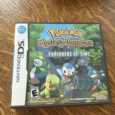 Pokemon Mystery Dungeon: Explorers of Time (Nintendo DS) CASE + MANUAL ONLY - Image 1 of 4