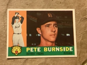 1960 Topps #261 Pete Burnside - Detroit Tigers - Near Mint - Great Corners - No - Picture 1 of 2