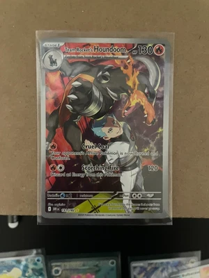 Pokémon Team Rocket’s Houndoom 191/182 Illustration Rare NM Destined Rivals - Image 1 of 2