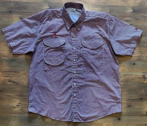 ALABAMA CRIMSON TIDE - KURZARMHEMD - KARIERT - COLLEGE WORLD - LARGE - Bild 1 von 6