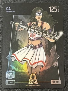 2024 Bo Jackson Battle Arena Caitlyn Clark C.C. Battlefoil Steel First Edition - Bild 1 von 2