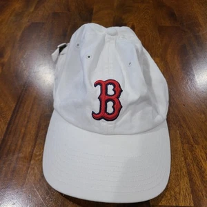 Boston Red Sox Mütze 47 Marke Einheitsgröße verstellbar Vater Baseball Erwachsene Kappe weiß - Bild 1 von 8