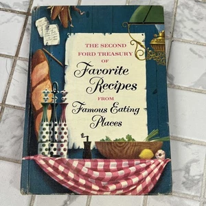 Second Ford Treasury Of Favorite Recipes From Famous Eating Places Cookbook 1954 - Picture 1 of 9