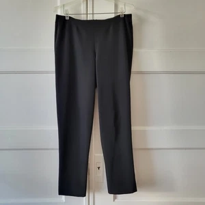 Elm Design Damen schwarz Reißverschluss hinten gebogen plissiert gerades Bein Hose Pants Gr. 3 - Bild 1 von 6