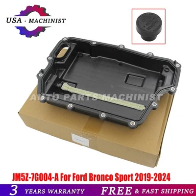 1x Fit Ford Bronco Sport 2019-2024 Automatic Transmission Cover JM5Z-7G004-A US Foto 1 de 4