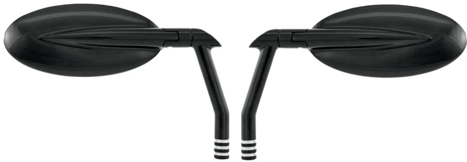 PERFORMANCE MACHINE VISION OVAL MIRRORS HARLEY DYNA SOFTAIL SPORTSTER TOURING  - Image 1 of 1