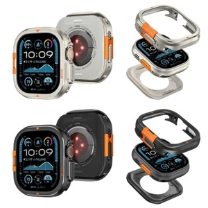 Premium Metal & PC Protective Case for Apple Watch Ultra 2 49mm / Series 10 46mm - Picture 1 of 24