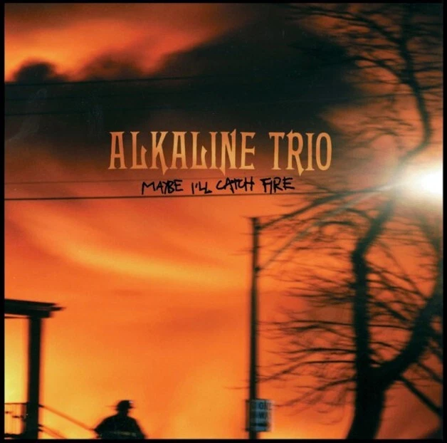 ALKALINE TRIO MAYBE I'LL CATCH FIRE LP Random Color vinyl  - Image 1 of 1