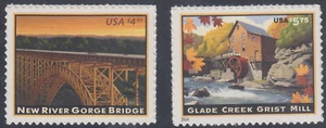 US Stamps #4511, #4927 - 2011 + 2014 Priority Mail Stamps VF NH - Picture 1 of 3