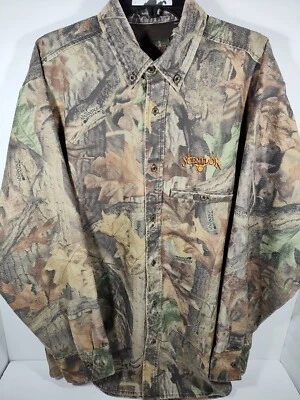 Scentlok Button Up Men's XL Advantage Timber Textured Long Sleeve Shirt Jacket - Image 1 of 4