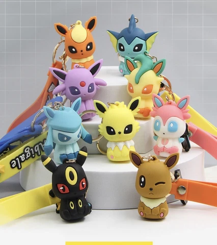 Pokemon Mini PVC Action Figures Eevee Toys Kids Gift party Children's Day (9pc) Cover