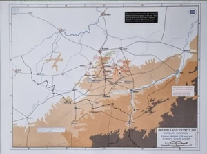 MODERN WEST POINT MAP NAPOLEONIC WARS BRUSSELS WATERLOO CAMPAIGN WELLINGTON - Picture 1 of 2