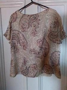 VIYELLA PETITE ladies top size 14 - Picture 1 of 3