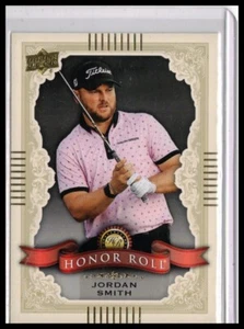 2023 UpperDeck Golf #HR-10 Jordan Smith Honor Role - Picture 1 of 2