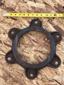 SALVAGE IRON RING SMITH BLAIR 13-1/2” diameter raised letters rust Texarkana - Picture 1 of 17